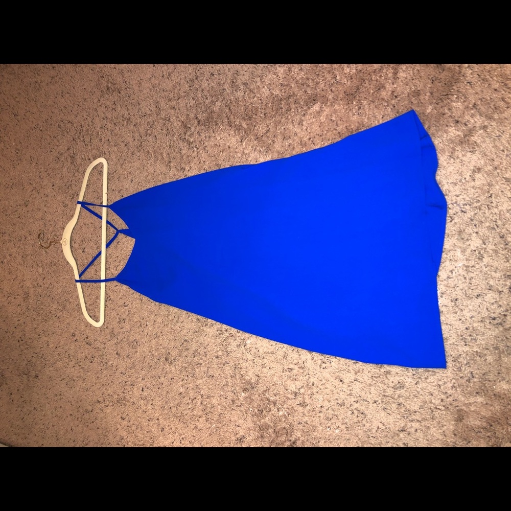 Royal Blue Boutique Dress